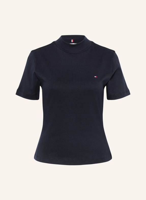 TOMMY HILFIGER Strickshirt DUNKELBLAU