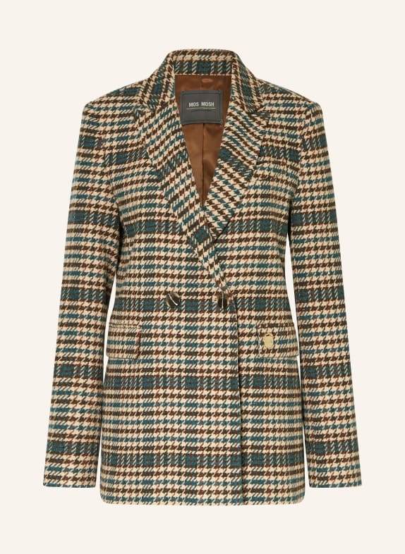 MOS MOSH Blazer MMCELBY LOUIE ECRU/ TURQUOISE/ BROWN