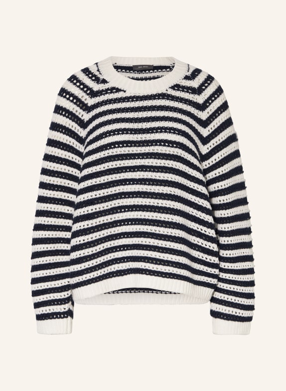 MOS MOSH Pullover MMDAYA CREME/ DUNKELBLAU