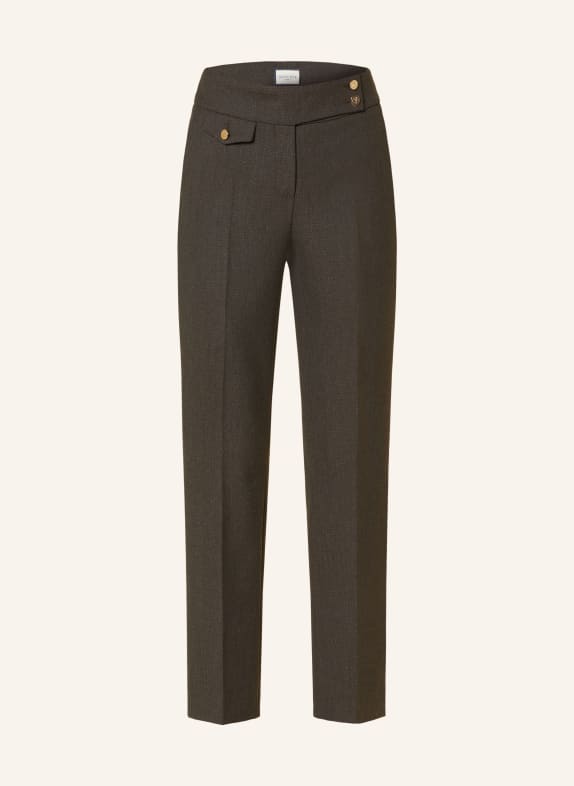 SEDUCTIVE Bootcut-Hose INEZ DUNKELBRAUN