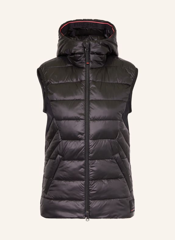 FIRE+ICE Fleece jacket GEREON BLACK