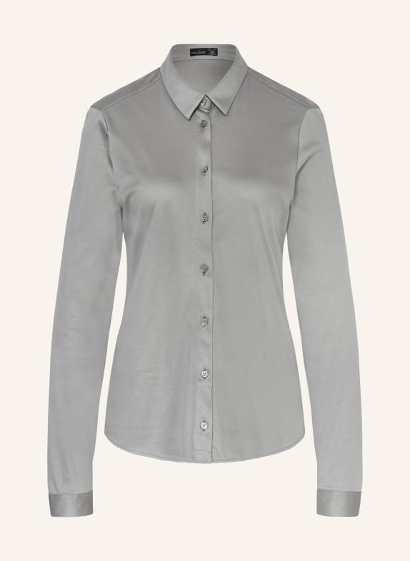 van Laack Shirt blouse MALIS in jersey GRAY