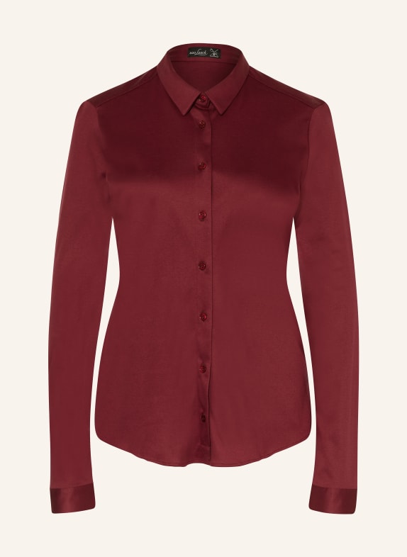 van Laack Shirt blouse MALIS in jersey DARK RED