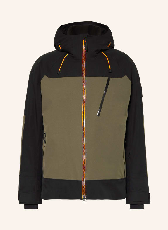 FIRE+ICE Skijacke TAJO-T SCHWARZ/ KHAKI
