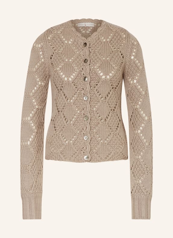 Johann & Johanna Strickjanker TAUPE MELANGE