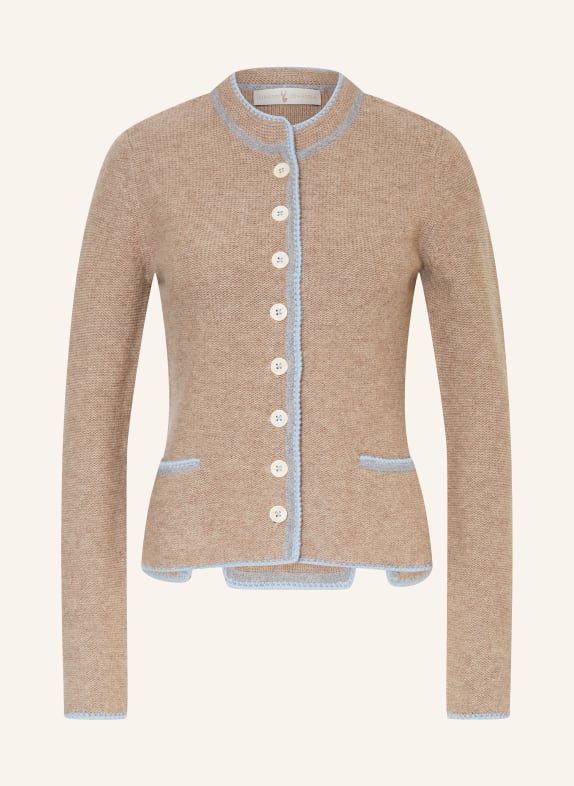 Johann & Johanna Knit cardigan Stein Melange
