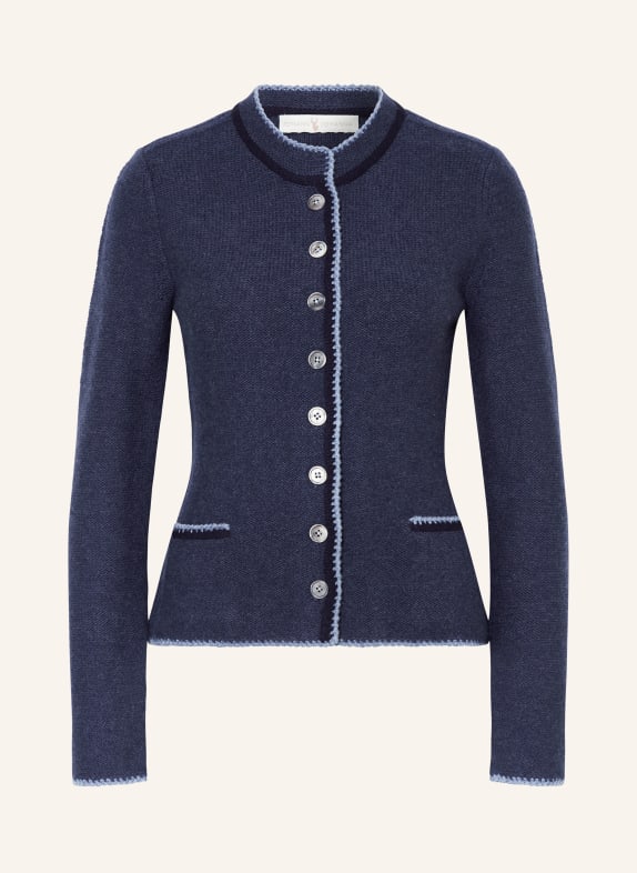 Johann & Johanna Knit cardigan BLAU MELANGE