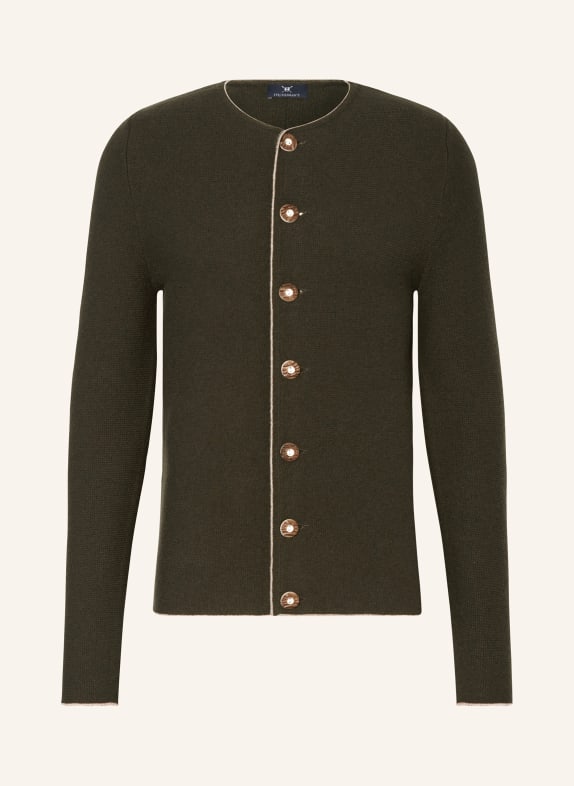 Johann & Johanna Knit cardigan OLIVE