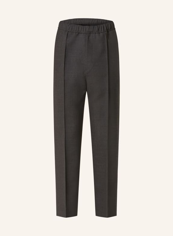 LANVIN Trousers regular fit DARK GRAY