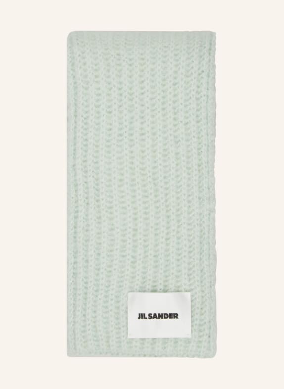 JIL SANDER Mohair-Schal MINT
