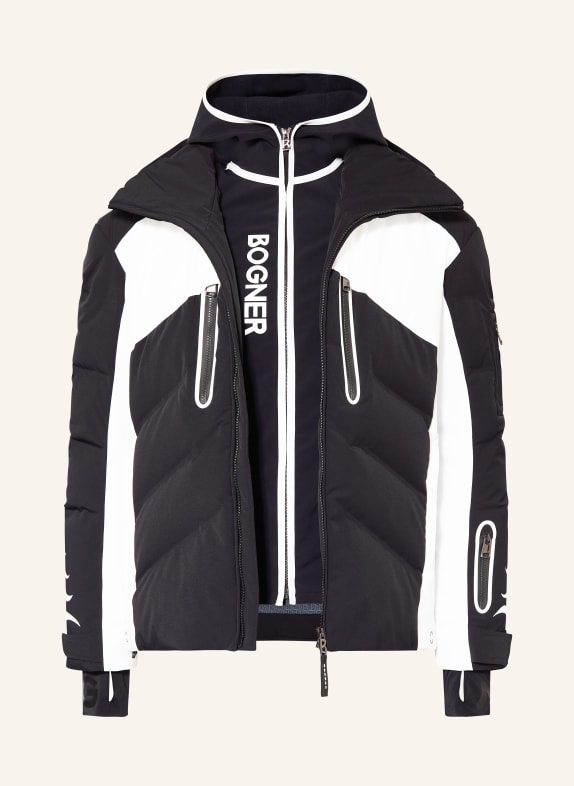 BOGNER Daunen-Skijacke JESSY-D SCHWARZ/ WEISS
