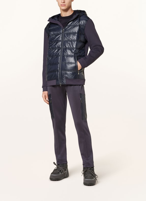 BOGNER Hybride jas JASON DONKERBLAUW