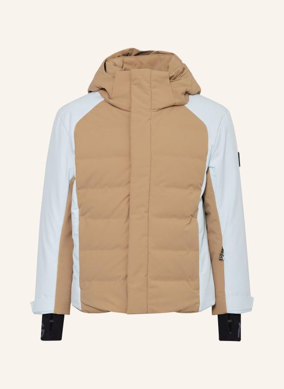 BOGNER Daunen-Skijacke NILS-DT BEIGE/ HELLBLAU