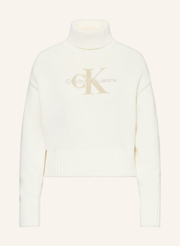 Bermuda Sarja Calvin Klein Jeans Turtleneck sweater ECRU