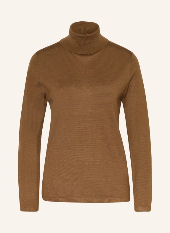 LUISA CERANO Rollkragenpullover OLIV