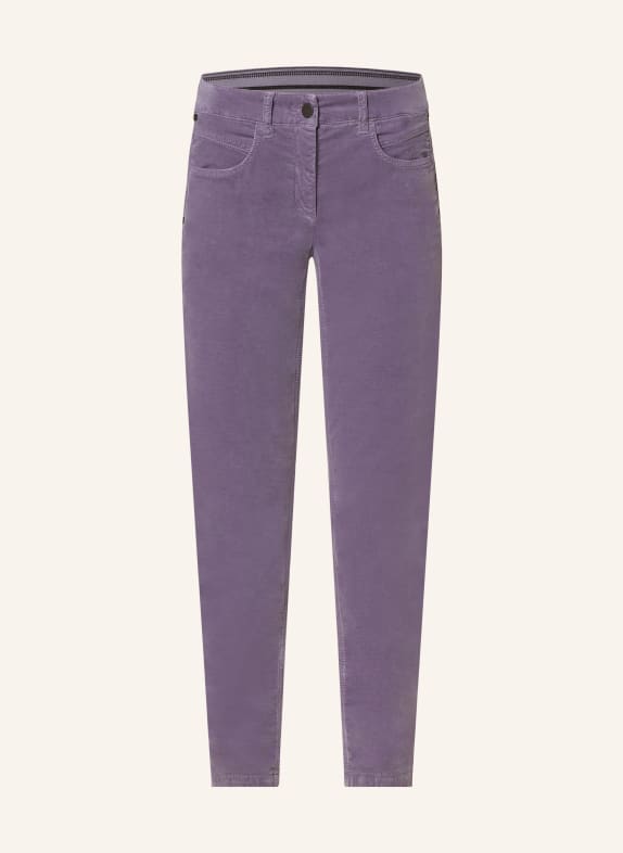 LUISA CERANO Velvet pants PURPLE