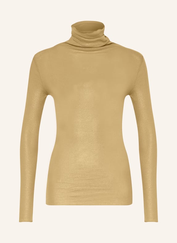LUISA CERANO Longsleeve mit Glitzergarn BEIGE