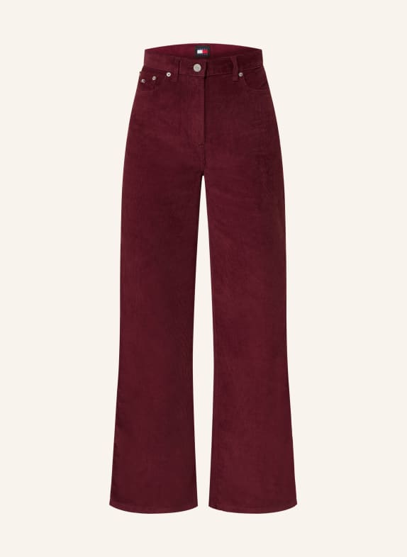 TOMMY JEANS Cordhose CLAIRE DUNKELROT