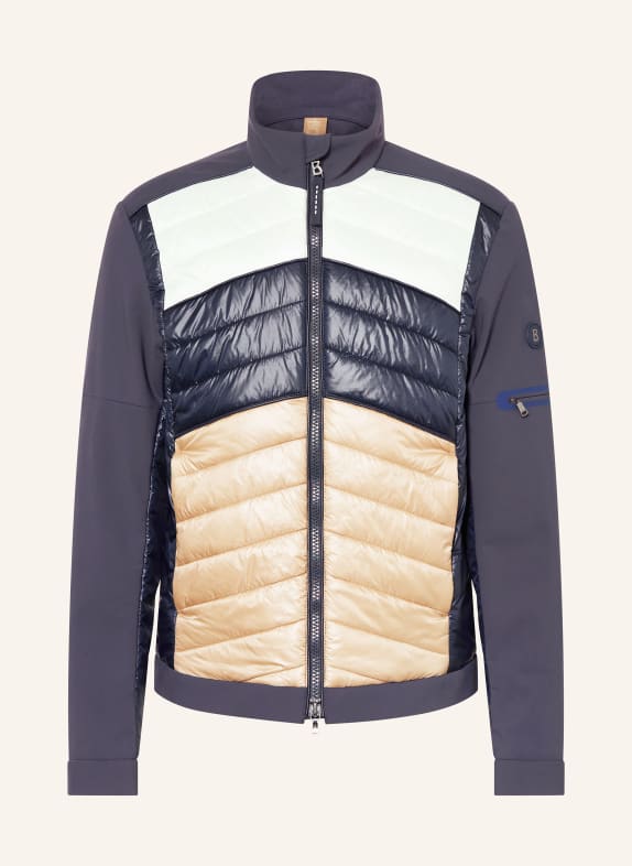 BOGNER Hybrid-Jacke JADON1 DUNKELBLAU/ HELLBRAUN/ WEISS