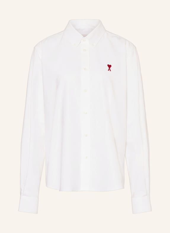 AMI PARIS Shirt blouse WHITE