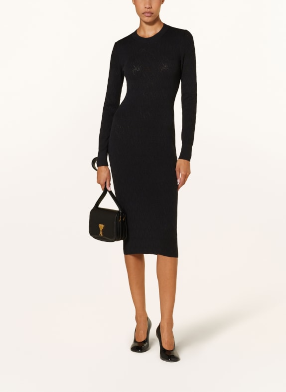 AMI PARIS Knit dress BLACK