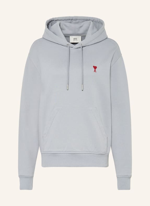 AMI PARIS Hoodie BLUE GRAY