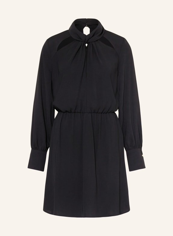 LIU JO Dress with cut-outs BLACK