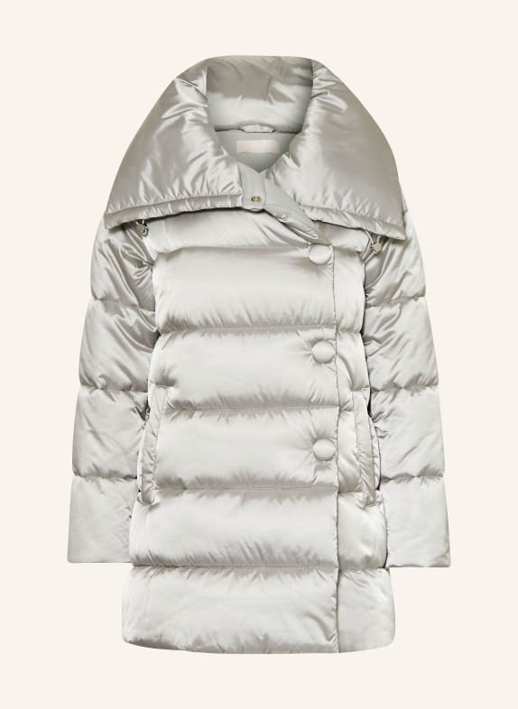 LIU JO Quilted jacket GRAY
