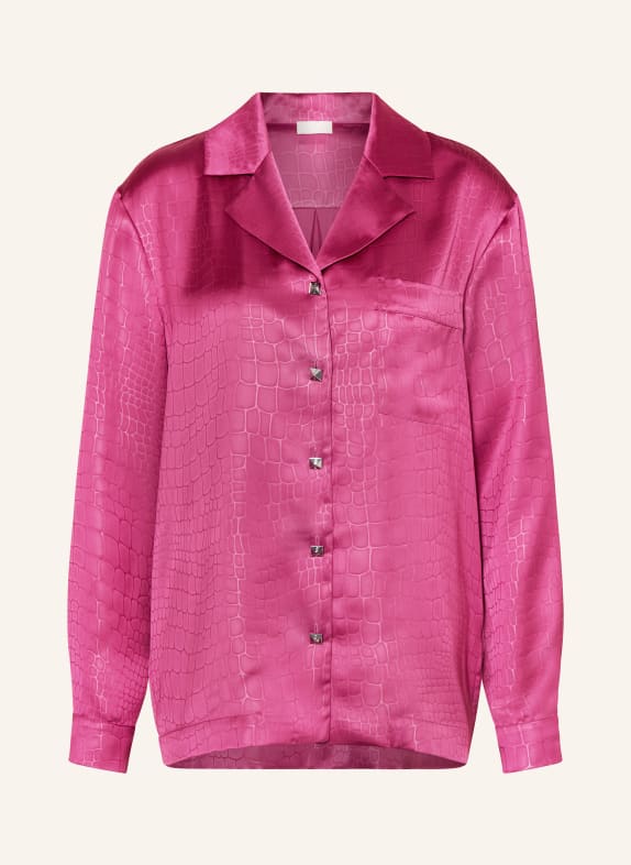 LIU JO Satin blouse FUCHSIA