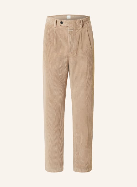 CLOSED Cordhose BERGEN Tapered Fit CAMEL