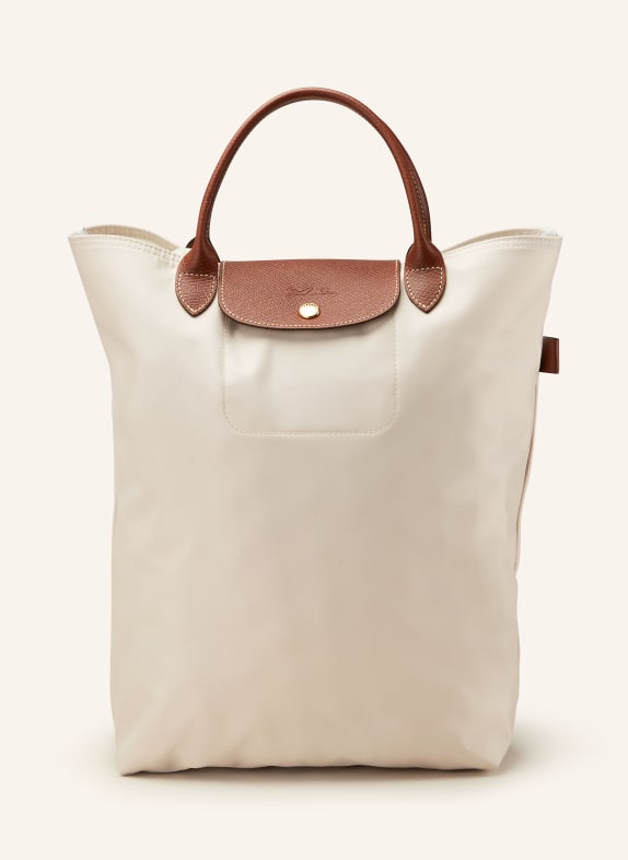 LONGCHAMP Shopper LE PLIAGE CREME/ BRAUN