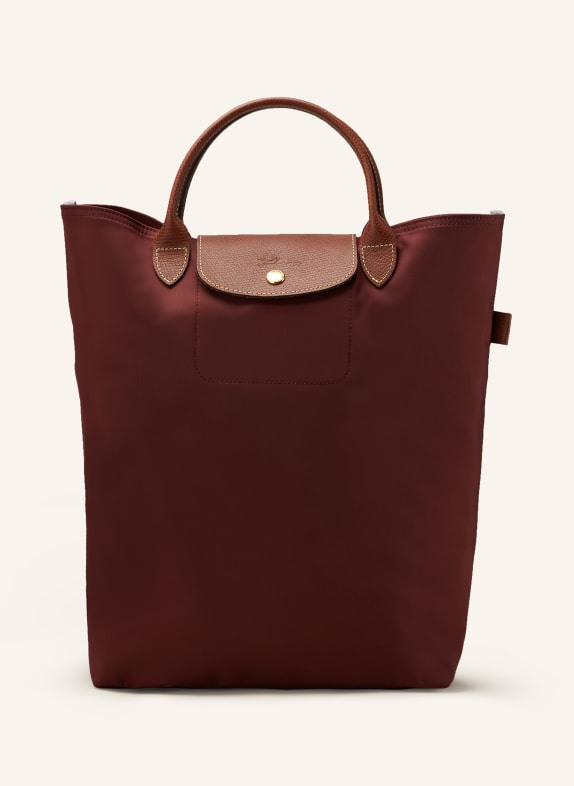 LONGCHAMP Shopper LE PLIAGE DUNKELROT/ COGNAC