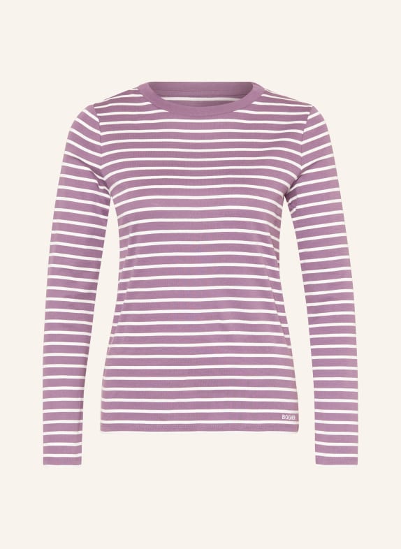 BOGNER Longsleeve LOUNA LILA/ WEISS