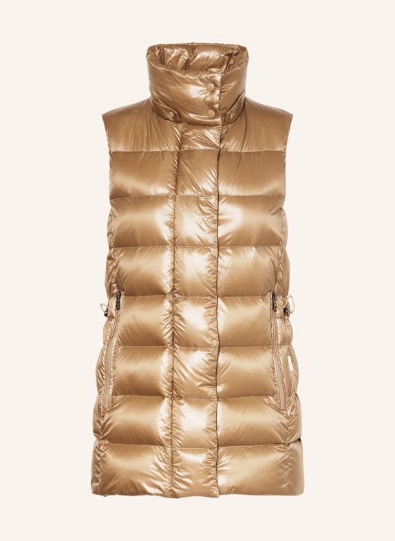 BOGNER Down vest LIDDY CAMEL