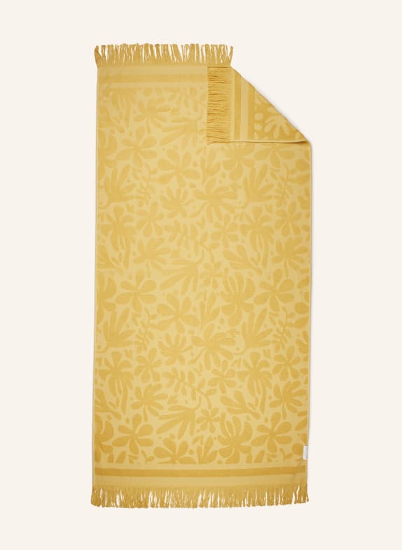 SUNNYLIFE Beach towel MANGO BAY YELLOW