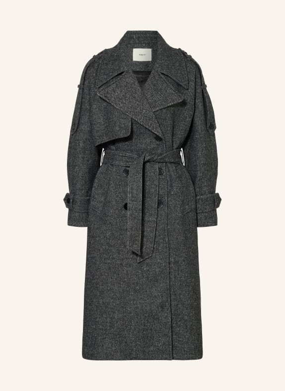 SUNCOO Satin dress CLARA GRAY