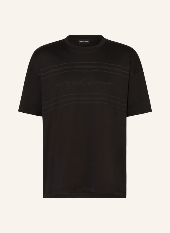 GIORGIO ARMANI T-Shirt SCHWARZ