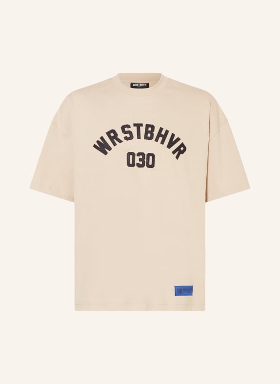 WRSTBHVR T-Shirt RURIC HELLBRAUN