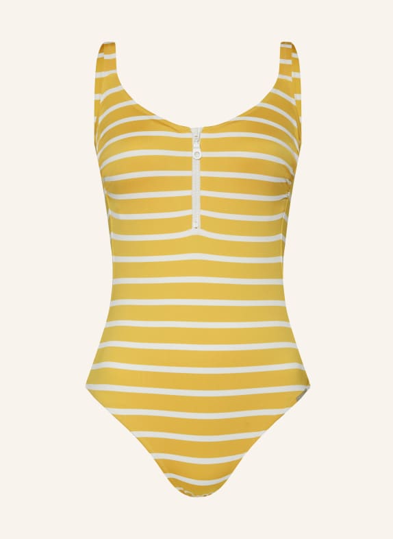 Lidea Shaping swimsuit BAY GAMES YELLOW/ WHITE