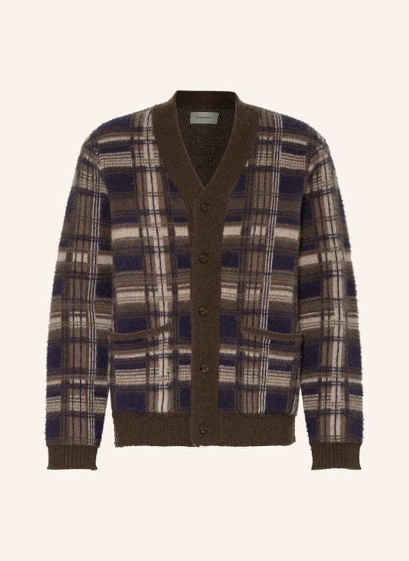 HOLZWEILER Cardigan BROWN/ BEIGE/ DARK BLUE