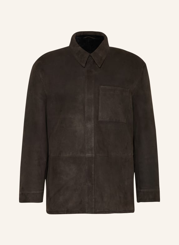 ARMA Lederjacke KUSAN DUNKELBRAUN