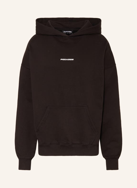 PEGADOR Hoodie LOGO SCHWARZ