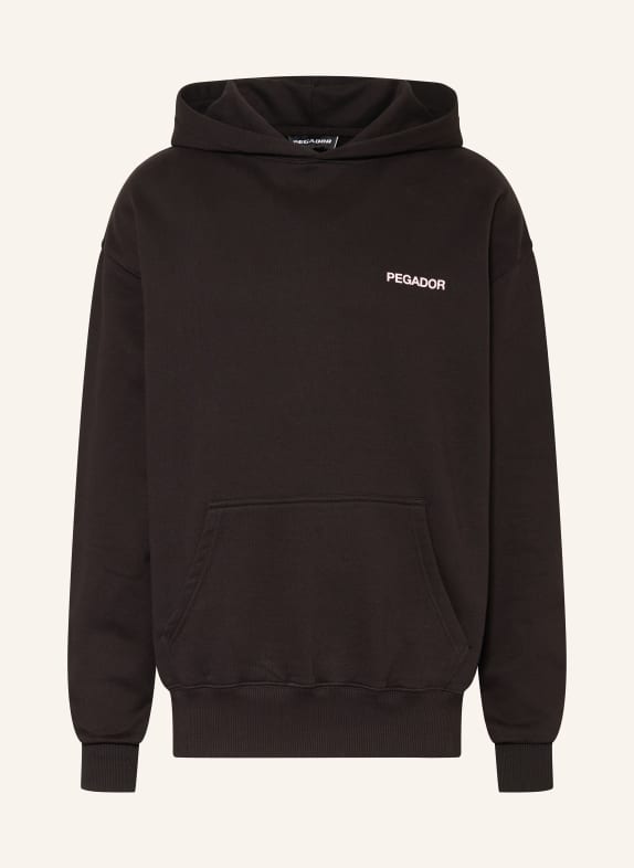 PEGADOR Oversized hoodie ALESO BLACK