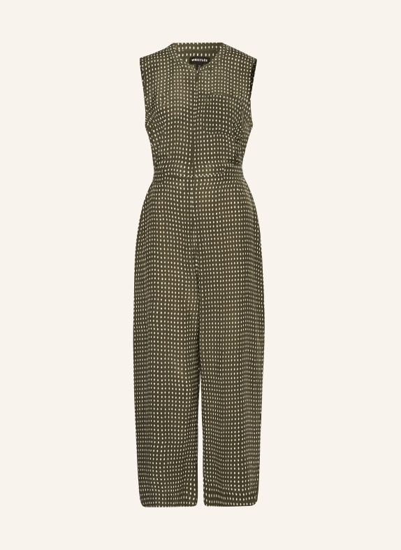 WHISTLES Jumpsuit KHAKI/ WEISS