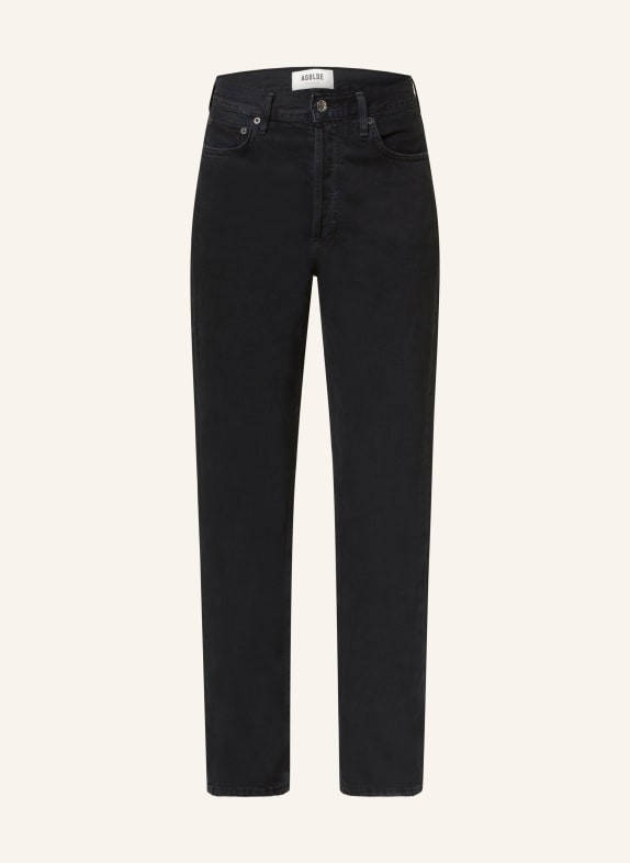 AGOLDE Straight jeans 90'S PINCH crushed marble od blk