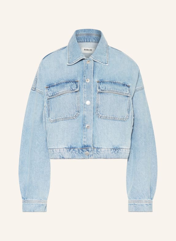 AGOLDE Jeansjacke HELLBLAU