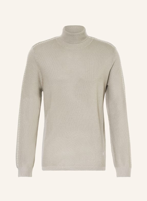 EMPORIO ARMANI Rollkragenpullover GRAU