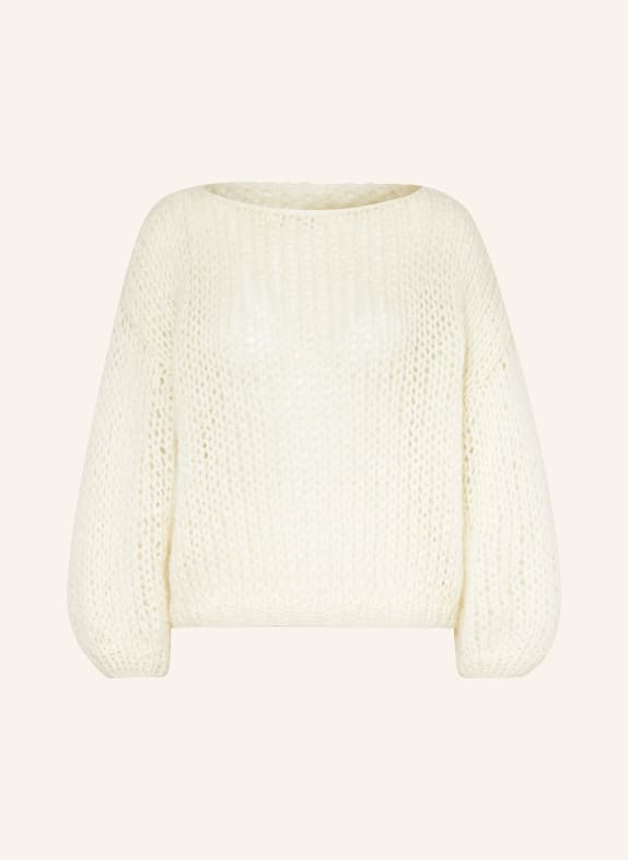 MAIAMI Sweater with mohair ECRU