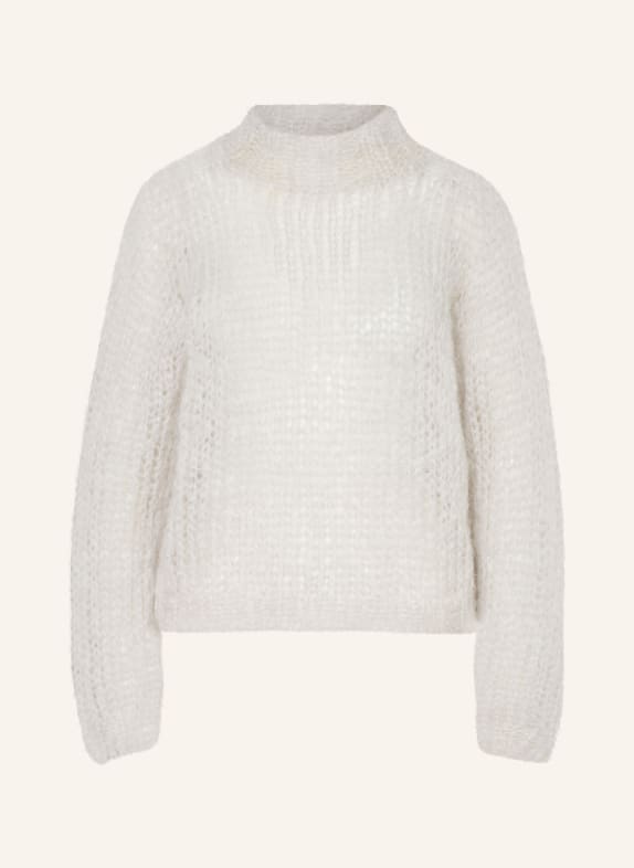 MAIAMI Mohair sweater LIGHT GRAY