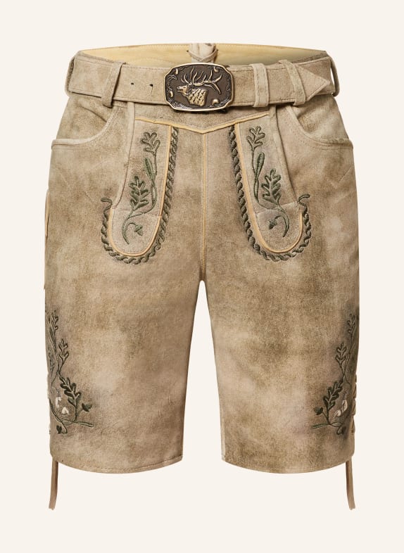 Spieth & Wensky Trachten-Lederhose ERWALD KHAKI